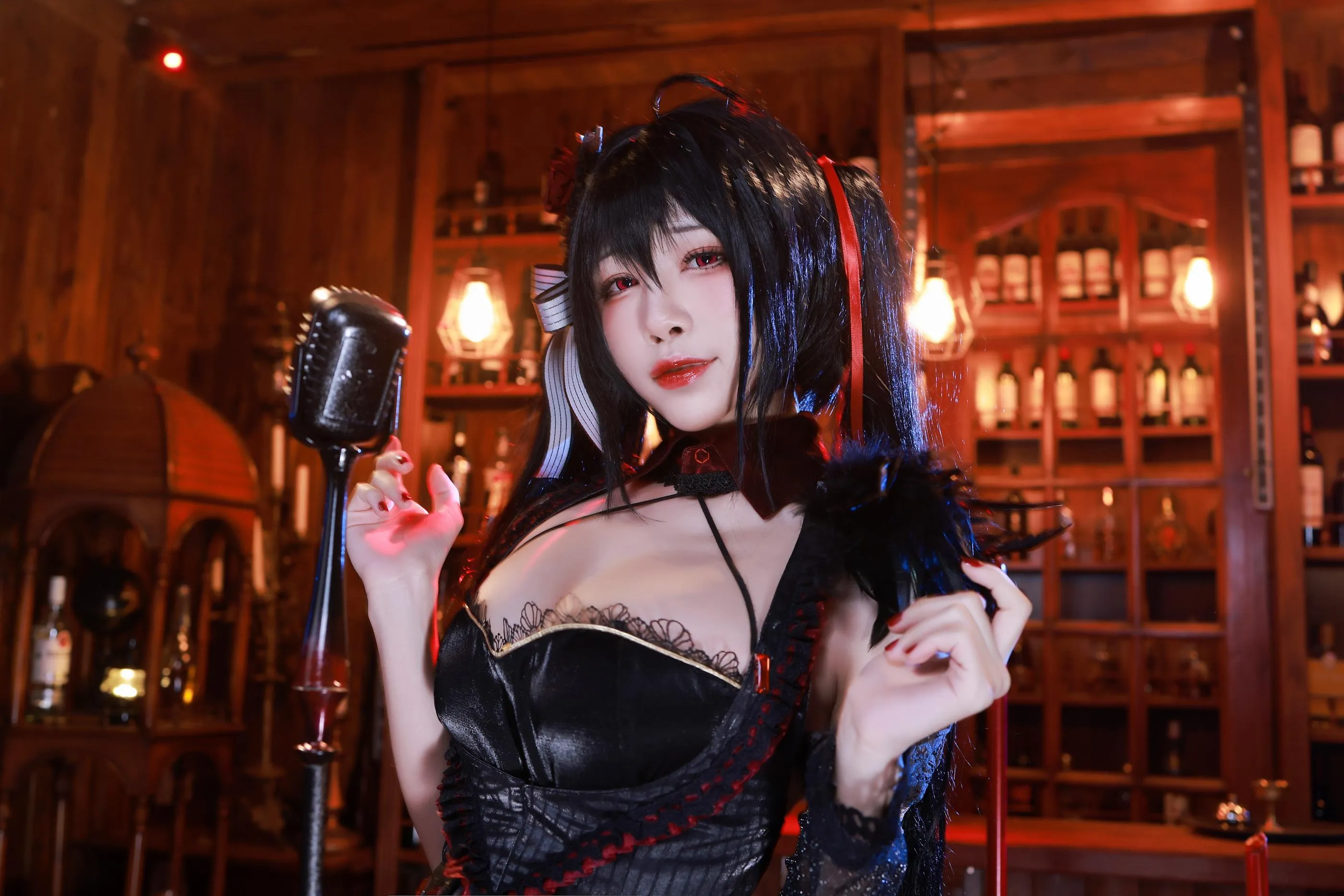 水淼aqua – NO.76 大凤 打歌服 [45P]插图6